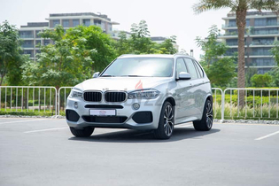 AED 3,300/MONTH | BMW X5 35i M-SPORT | WARRANTY | SERVICE CONTRACT | FULL BMW HISTORY | GCC