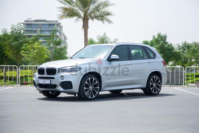 AED 3,300/MONTH | BMW X5 35i M-SPORT | WARRANTY | SERVICE CONTRACT | FULL BMW HISTORY | GCC