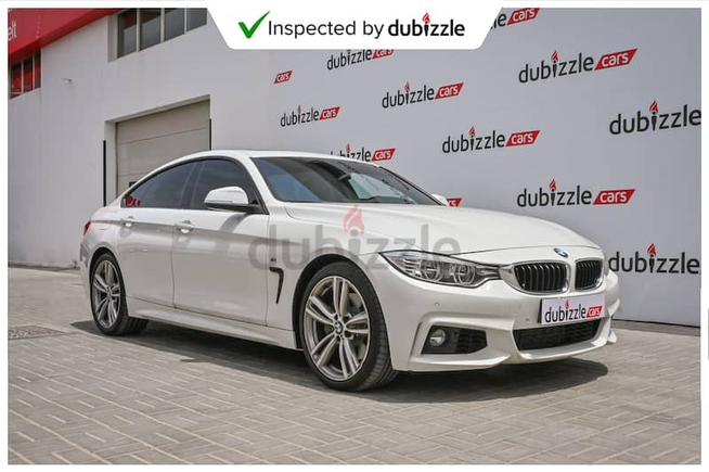 AED1473/month | 2015 BMW 435i Gran Coupe 3.0L | Full BMW Service | GCC Specifications | Ref#24867