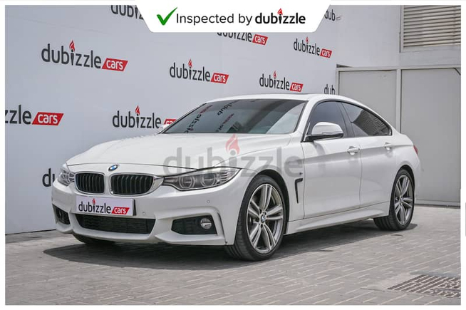 AED1473/month | 2015 BMW 435i Gran Coupe 3.0L | Full BMW Service | GCC Specifications | Ref#24867