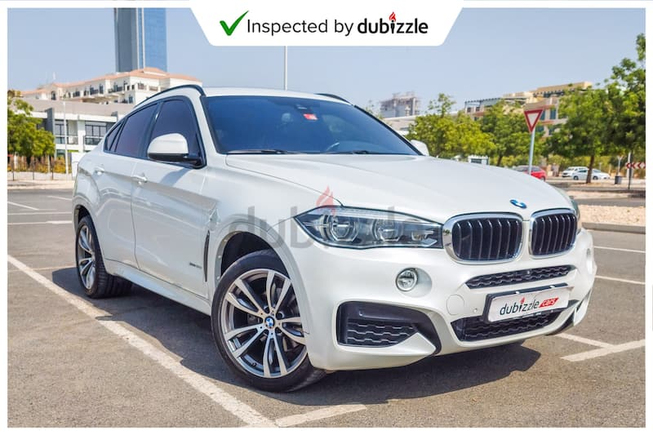 AED2826/Month | 2018 BMW X6 Xdrive35i 3.0L | GCC specifications | Ref#26706