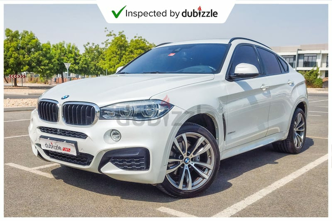 AED2826/Month | 2018 BMW X6 Xdrive35i 3.0L | GCC specifications | Ref#26706