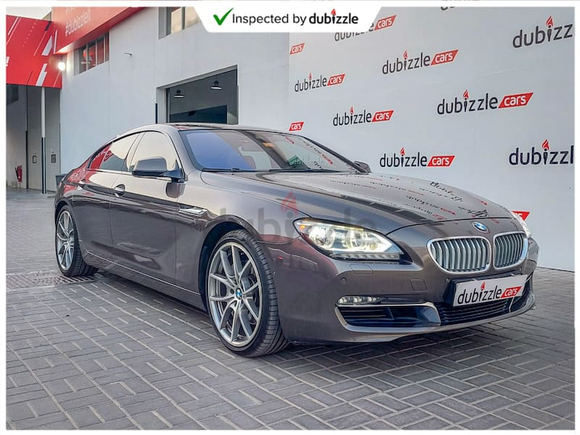 AED2640/month | 2013 BMW 650i 4.4L | GCC Specifications | Ref#31603