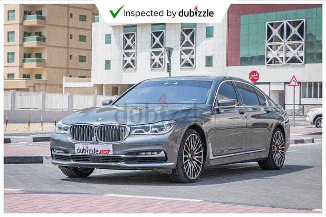 AED2461/Month | 2016 BMW 750Li XDrive 4.4L | VIP Edition | Full BMW Service | GCC Specs | Ref#31282