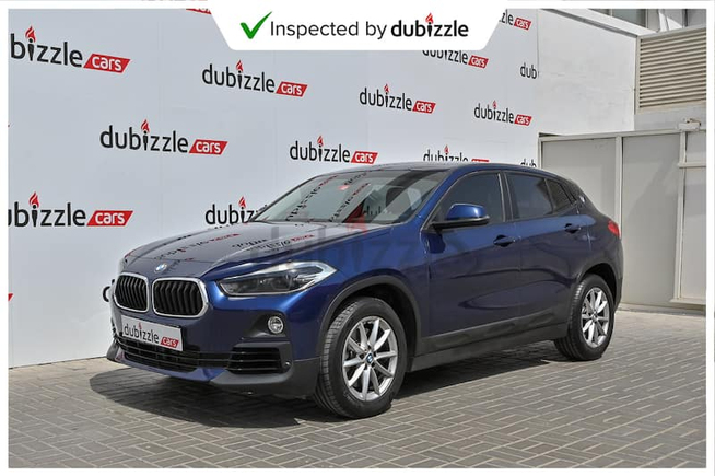 AED1770/month | 2020 BMW X2 2.0L | Full BMW Service | GCC Specifications | Ref#32483