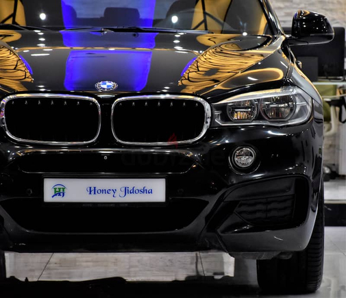 AED 2,330 EMi at 0% DP | BMW X6 M-Kit / xDrive35i ( 2016 Model ) in Black Color GCC Specs