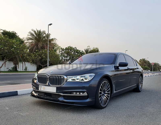 Gorgeous BMW 750Li, 2019, GCC, V8, Masterclass, fully loaded with warranty and service