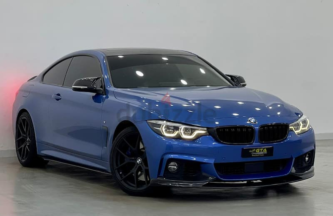 2018 BMW 440i M-Sport, BMW Service Contract 2024, Warranty, Low Mileage, GCC