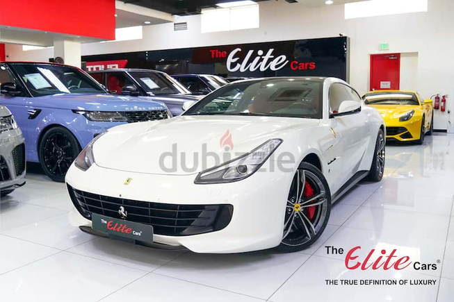 2018 FERRARI GTC4 LUSSO | GCC SPECS | LOW MILEAGE