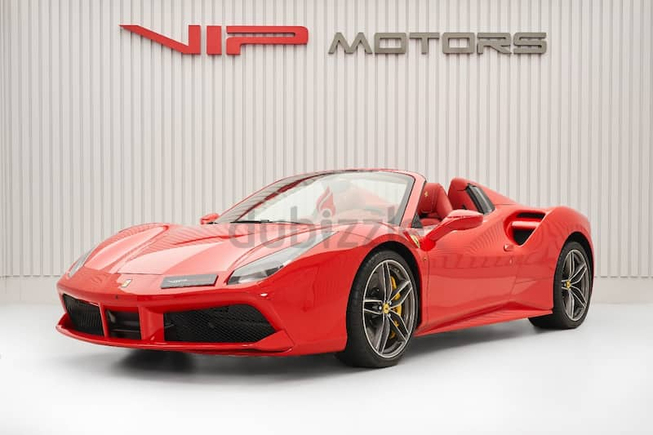 FERRARI 488 SPIDER, 2017, GCC, FULL OPTIONS, EXCELLENT CONDITION