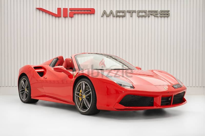 FERRARI 488 SPIDER, 2017, GCC, FULL OPTIONS, EXCELLENT CONDITION