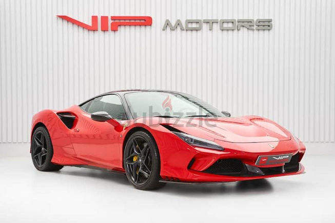 FERRARI F8 TRIBUTO, 2020, GCC, DEALER WARRANTY AND SERVICE CONTRACT, FULL CARBON