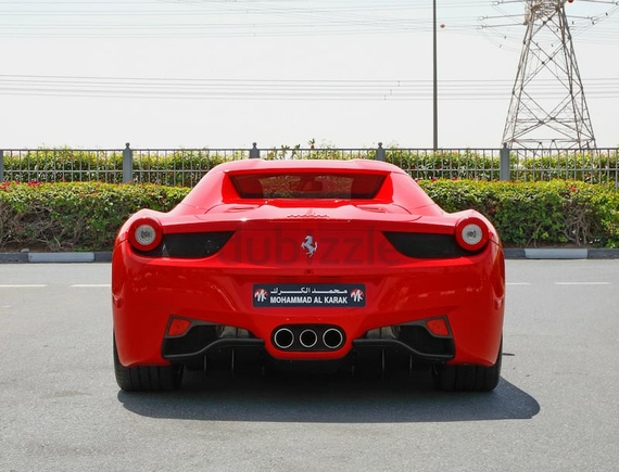 FERRARI 458 SPYDER 2015 - GCC - VERY CLEAN CONDITION - FULLY LOADED