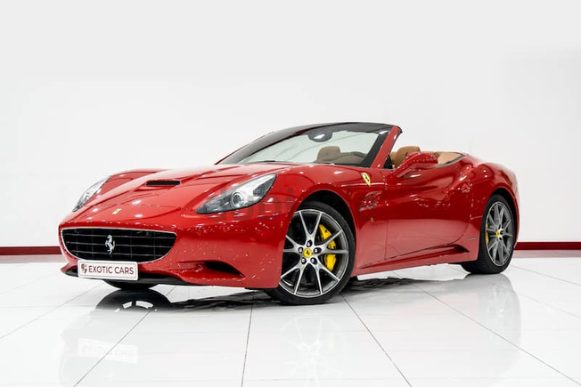 WARRANTY AVAILABLE || Ferrari California 2012 Red-Tan