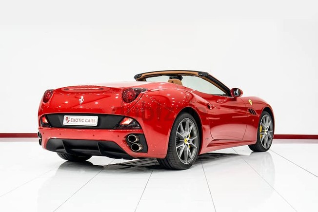 WARRANTY AVAILABLE || Ferrari California 2012 Red-Tan