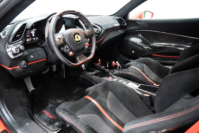 WARRANTY TIL OCT 2023 + SERVICE TIL 2027 || FERRARI 488 PISTA SPIDER 2020 RED/BLACK