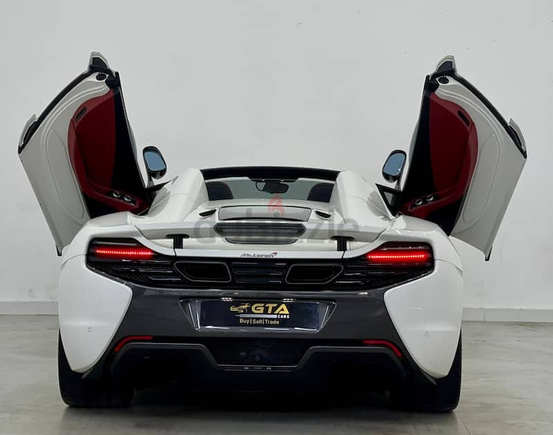 2016 McLaren 650S Spider, McLaren Warranty July 2023, McLaren Service History, GCC