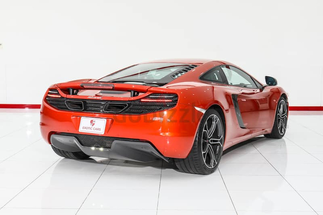 McLaren MP4-12C 2012 Orange-Black 17,000 KM