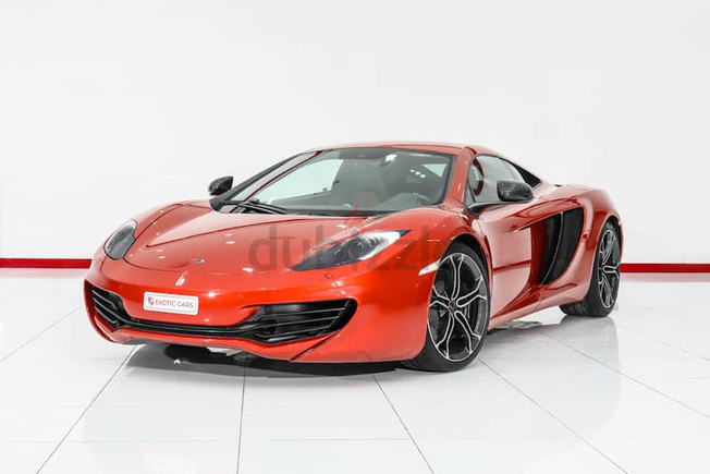 McLaren MP4-12C 2012 Orange-Black 17,000 KM