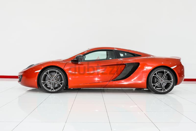 McLaren MP4-12C 2012 Orange-Black 17,000 KM