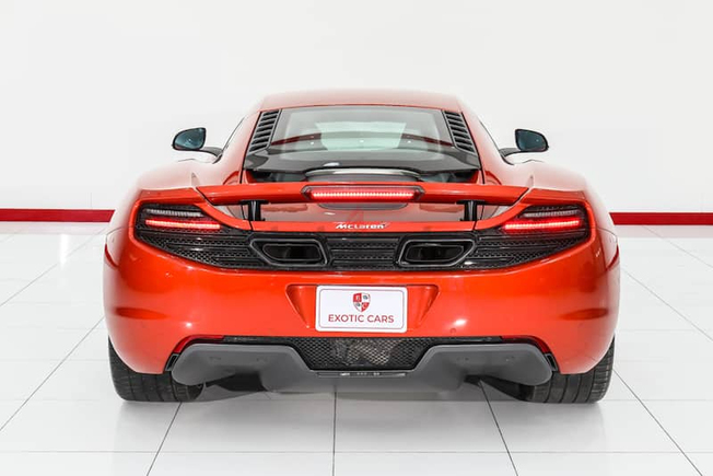 McLaren MP4-12C 2012 Orange-Black 17,000 KM