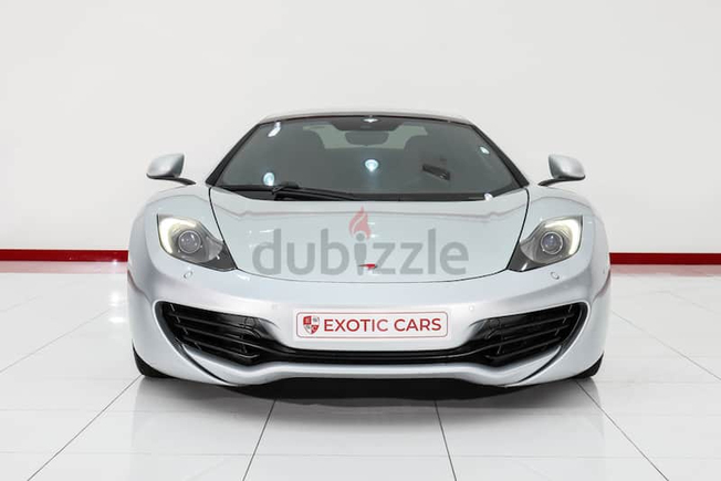 McLaren MP4-12C Spyder 2012 Silver-Red 18,000 KM