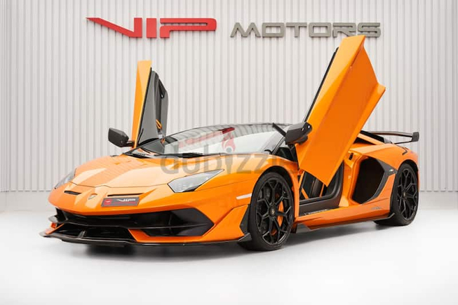 LAMBORGHINI AVENTADOR SVJ ROADSTER, 2022, FULL OPTIONS, IMMACULATE CONDITION