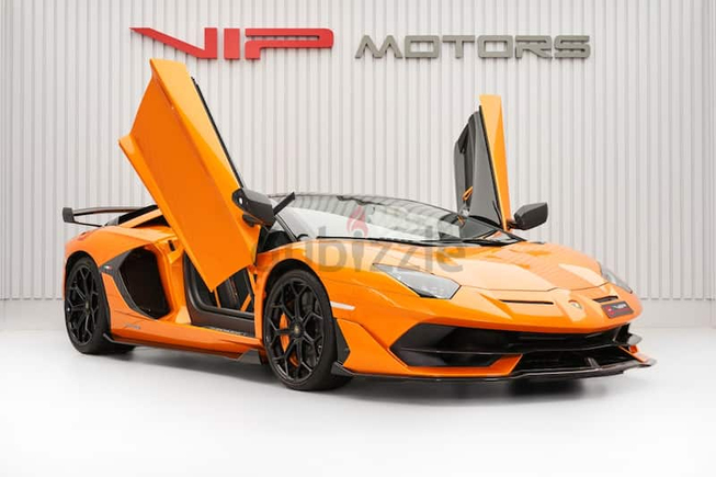 LAMBORGHINI AVENTADOR SVJ ROADSTER, 2022, FULL OPTIONS, IMMACULATE CONDITION