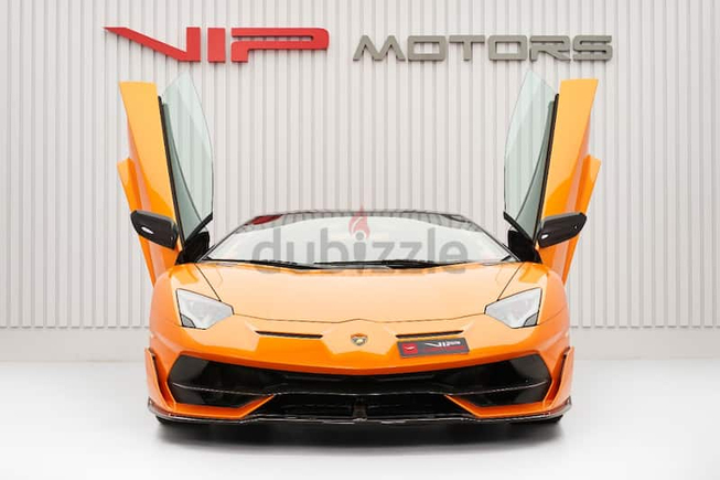 LAMBORGHINI AVENTADOR SVJ ROADSTER, 2022, FULL OPTIONS, IMMACULATE CONDITION