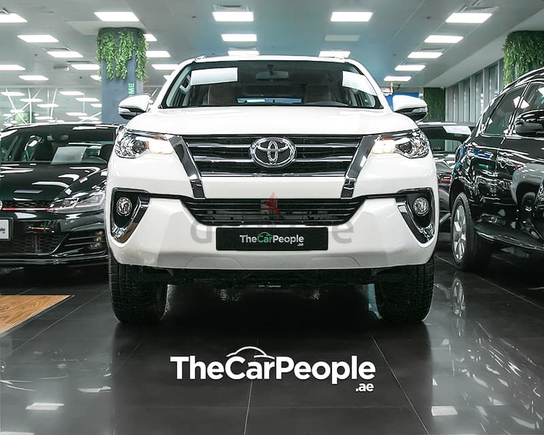 AED 1,615/Month | Zero DP | Toyota™ | GCC Fortuner | Warranty | Like New | 4WD | Single Owner