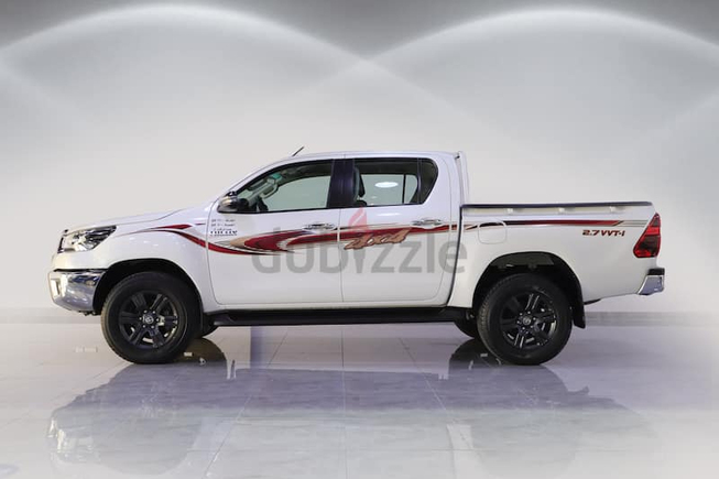 AED 1214/Month | 2021 TOYOTA HILUX | Free Service