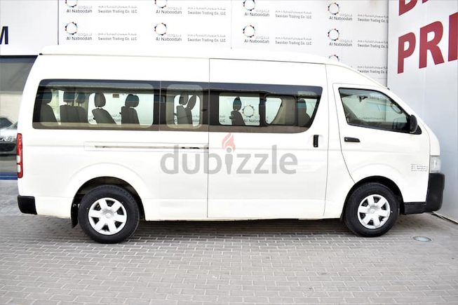 HIACE 2.5L 13 SEATER MT GCC DEALER WARRANTY