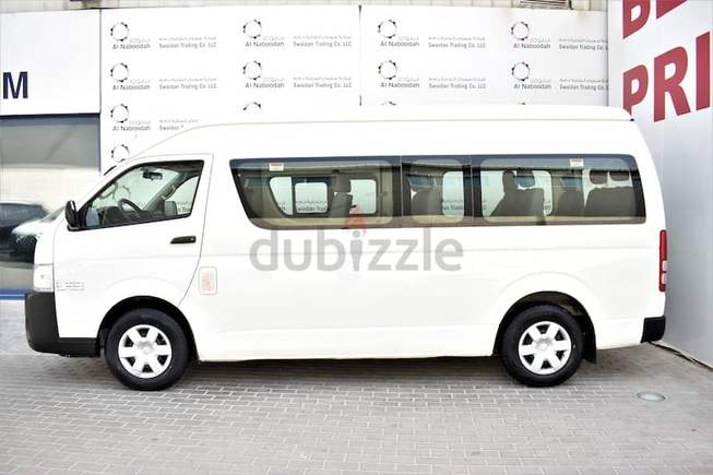 HIACE 2.5L 13 SEATER MT GCC DEALER WARRANTY