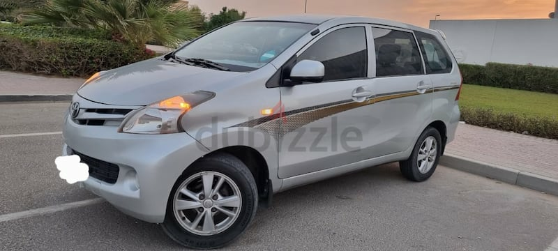 2015 TOYOTA AVANZA ..GCC..CLEAN CAR ..LOW MILEAGE