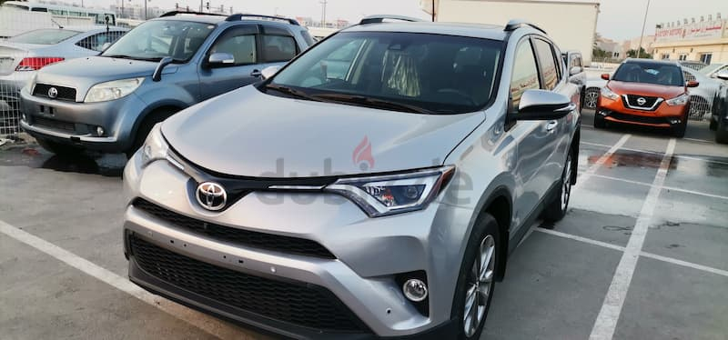 TOYOTA RAV4 2017 LIMETID 4X4 FULL OPTION PUSH BUTTON START SUNROOF ORIGINAL LEATHER SEATS