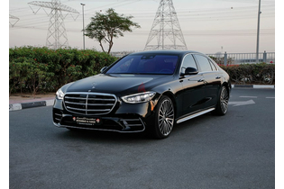 MERCEDES BENZ S500 2021-GCC-UNDER WARRANTY+SERVICE CONTRACT-FULLY LOADED-AMAZING CONDITION