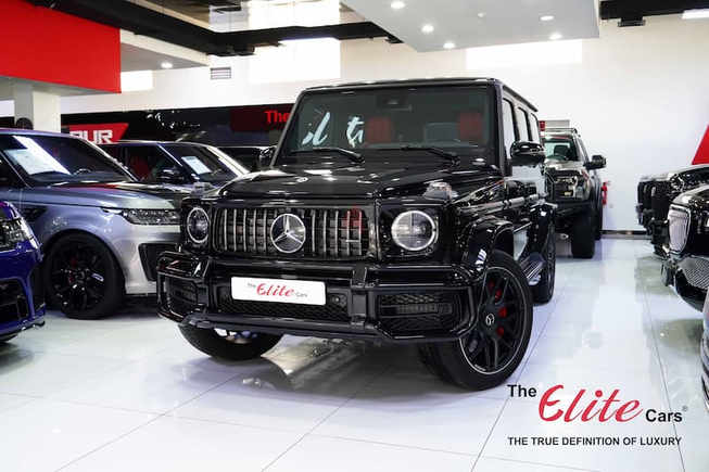 2022 NEW GCC MERCEDES G63 AMG NIGHT PACKAGE | DESIGNO SEATS-BURMESTER-CARBON FIBER(WARRANTY)