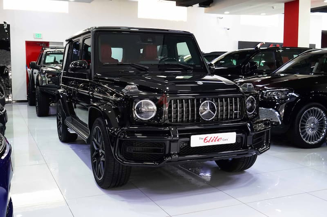 2022 NEW GCC MERCEDES G63 AMG NIGHT PACKAGE | DESIGNO SEATS-BURMESTER-CARBON FIBER(WARRANTY)