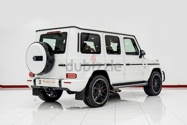 5 YEARS WARRANTY + SERVICE || Mercedes G63 AMG 2022 White-Tan