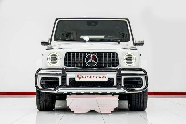 5 YEARS WARRANTY + SERVICE || Mercedes G63 AMG 2022 White-Tan