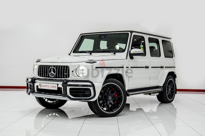 5 YEARS WARRANTY + SERVICE || Mercedes G63 AMG 2022 White-Tan