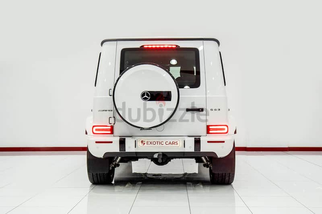 5 YEARS WARRANTY + SERVICE || Mercedes G63 AMG 2022 White-Tan