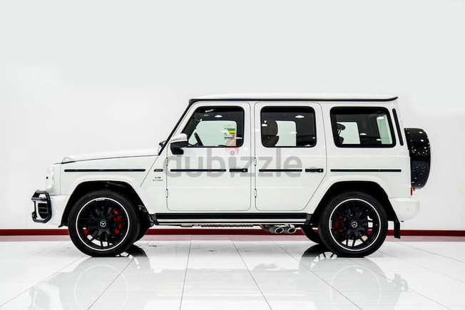 5 YEARS WARRANTY + SERVICE || Mercedes G63 AMG 2022 White-Tan