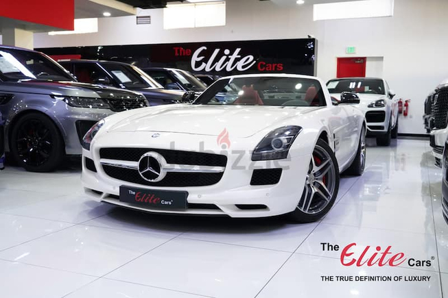 2013 MERCEDES BENZ SLS AMG ROADSTER | GCC SPECS | CARBON FIBER