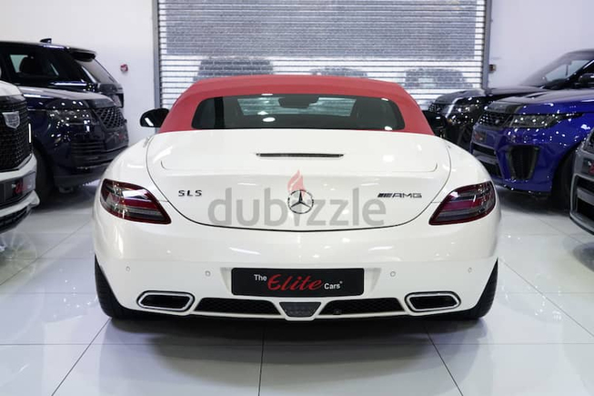 2013 MERCEDES BENZ SLS AMG ROADSTER | GCC SPECS | CARBON FIBER