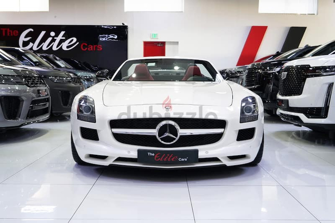 2013 MERCEDES BENZ SLS AMG ROADSTER | GCC SPECS | CARBON FIBER