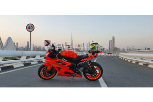 Yamaha R6 red fluorescent for sale