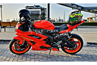 Yamaha R6 red fluorescent for sale