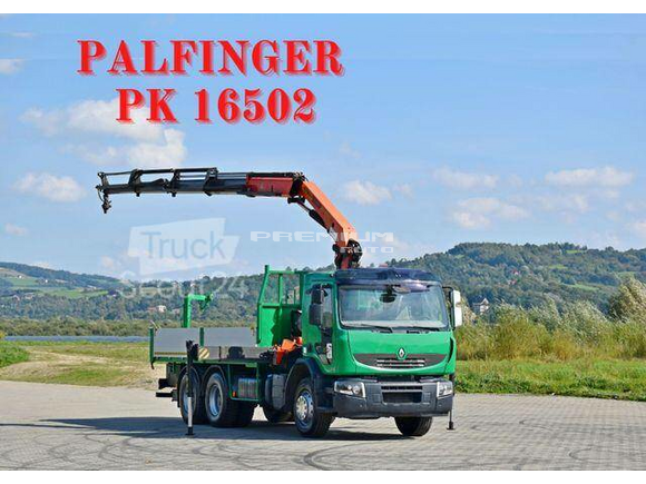 Renault - Premium 370 DXI * PK 16502 + FUNK * 6x4 - Aвтокран