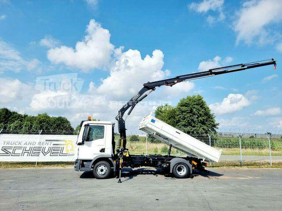 MAN - TGL 8.220 Kipper MEILLER FASSI F65 Funk 3x hydr - Aвтокран